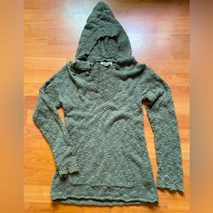 Roxy Knit Hooded Knit Sweater
